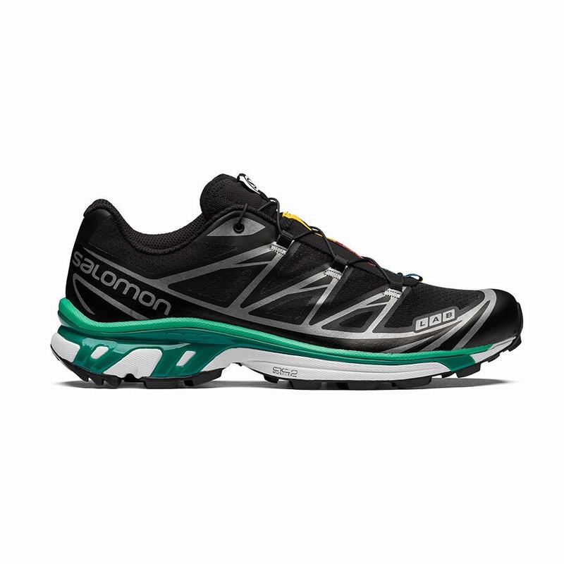 SALOMON XT-6 Philippines - Men's Trail Running Shoes - Black/White | 845769-SRQ